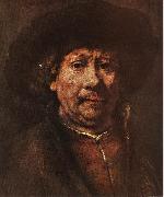 REMBRANDT Harmenszoon van Rijn Little Self-portrait sgr Sweden oil painting reproduction